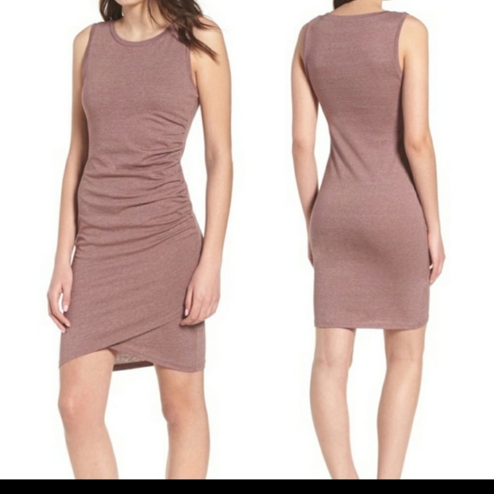 Ruched Body-Con Tank Dress

Leith